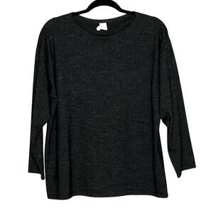 Dosa Wool Long Sleeve Crewneck Top Size 2
